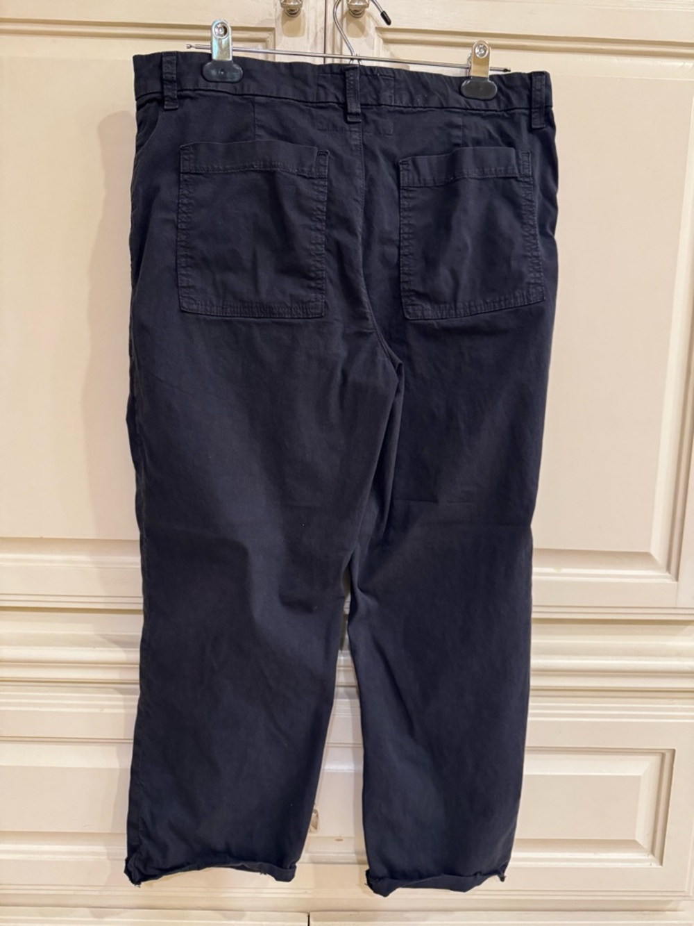 Frank & Eileen Blackstone Italian Twill Pants- washed black - Picture 4 of 4